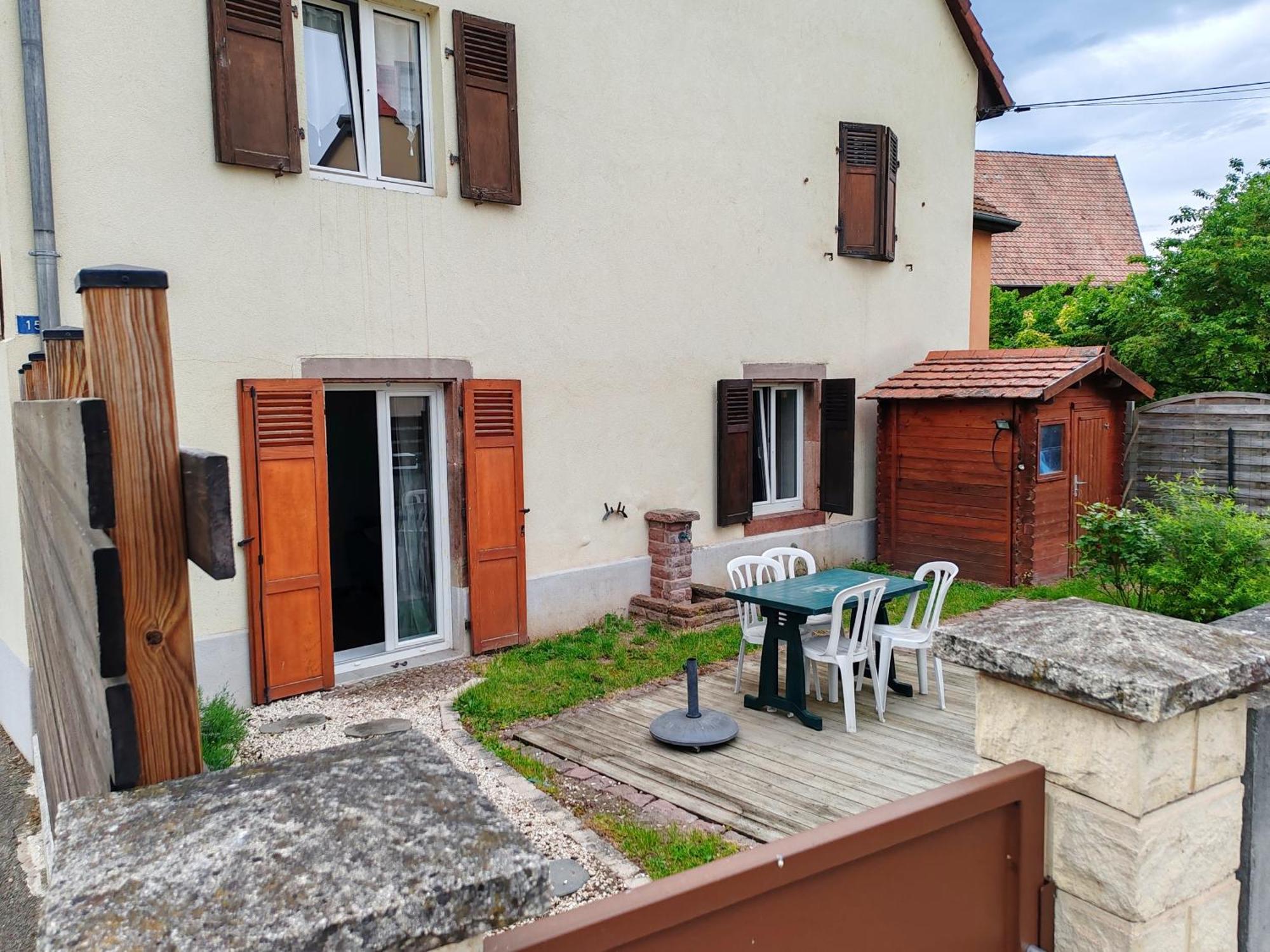 Apartmán Le Cocon Du Bord De L'Ill Illhaeusern Exteriér fotografie